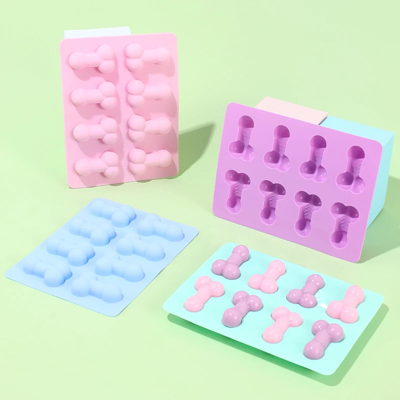 Donut Mold Silicone - 3D Творческий Пенис Форма Торт Плесень