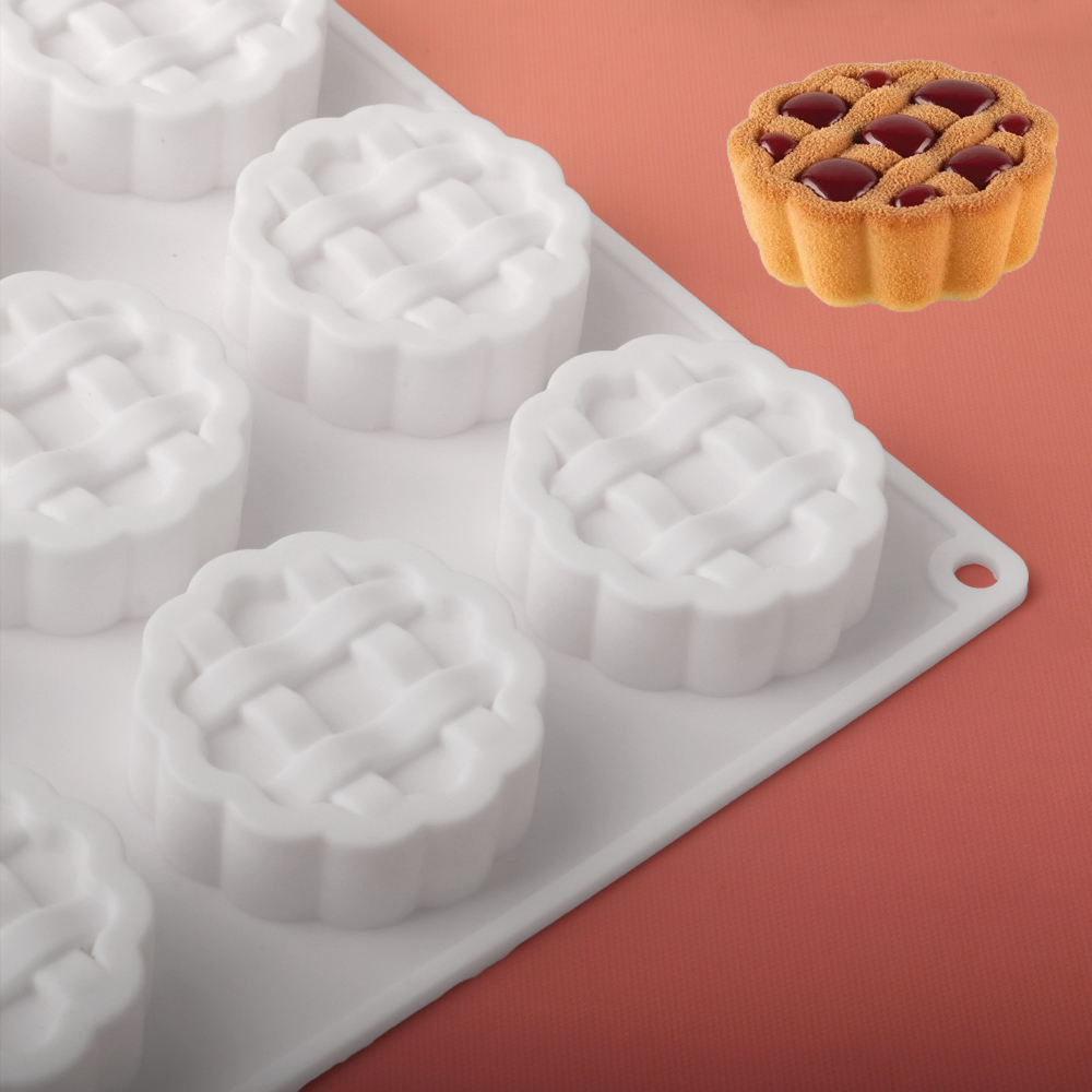 Donut Mold Silicone - 15-ячеечная круглая форма для торта, пищевая