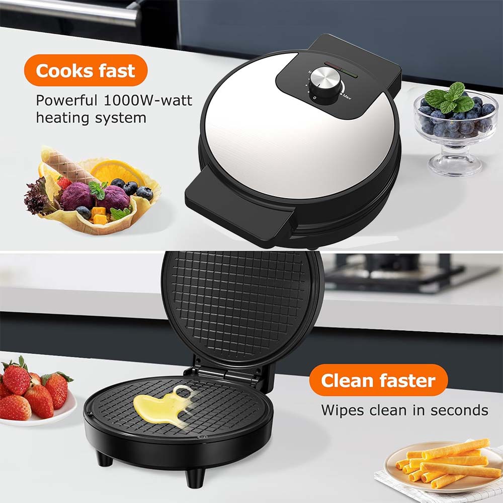 Новая бытовая машина для приго – обзор и цена Waffle Cone Maker
