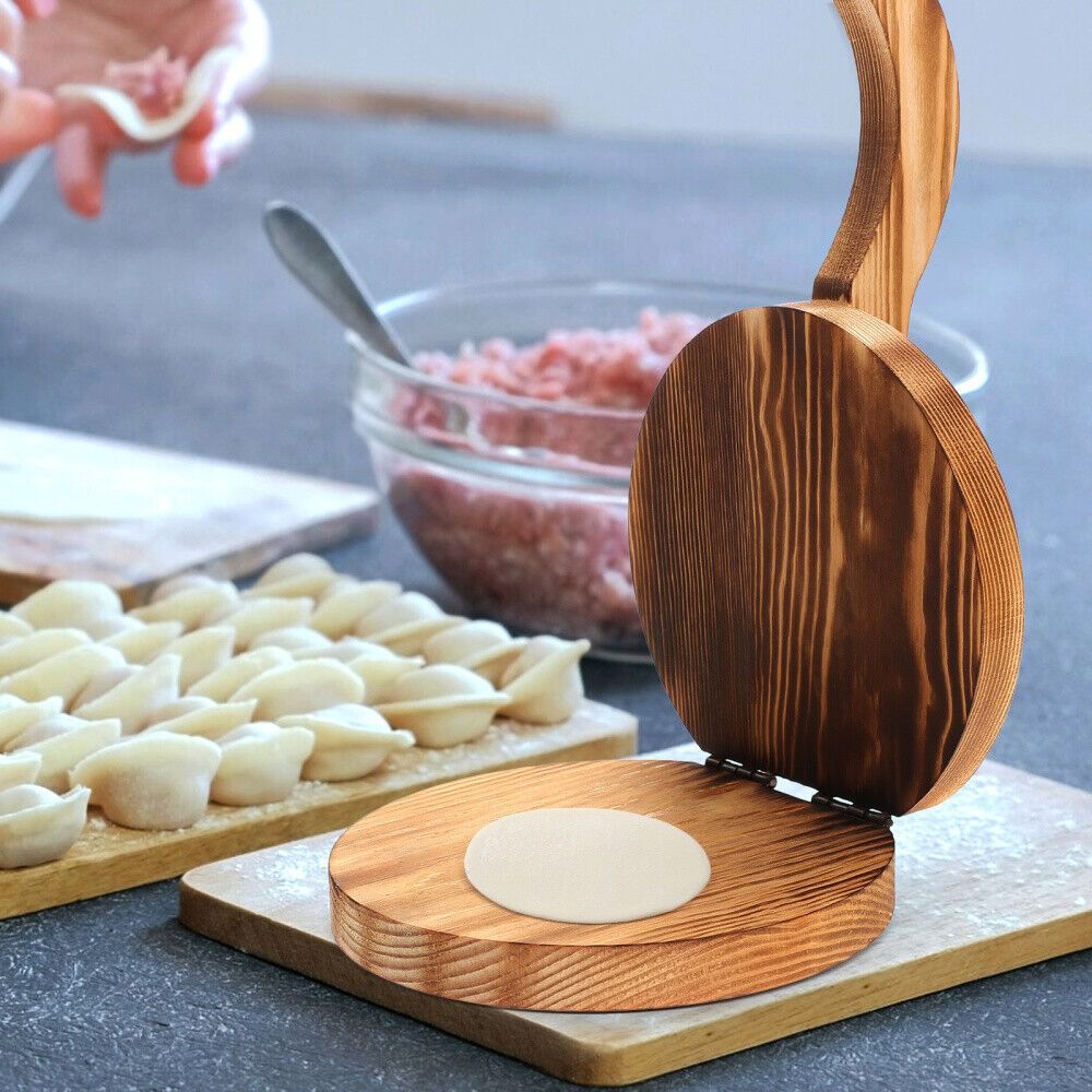 Деревянные прижимные щипцы для – обзор и цена Dumpling Press Set
