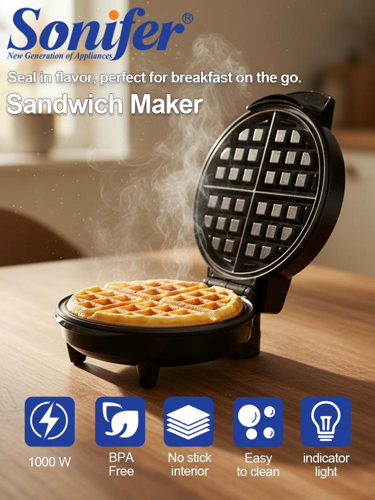 Вафельница Sonifer SF-6084 100 – обзор и цена Waffle Cone Maker