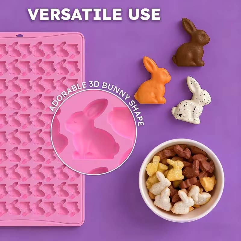 Силиконовая форма для конфет и – обзор и цена Bunny Cake Mold