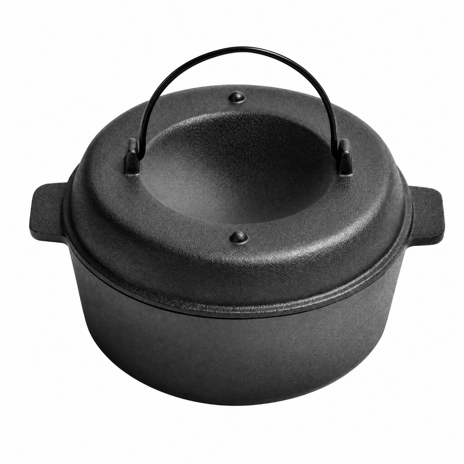Прочная чугунная жаровня с руч – обзор и цена Cast Iron Corn